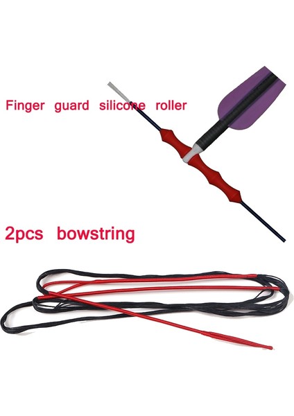 163 cm Stili Toparchery 14 Strands Dacron Yay Dize El Yapımı Değiştirilebilir Okçuluk Geleneksel Uzun Yay Için Olimpik Bowstring Redblack (Yurt Dışından) fiyatları