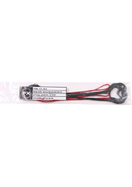 163 cm Stili Toparchery 14 Strands Dacron Yay Dize El Yapımı Değiştirilebilir Okçuluk Geleneksel Uzun Yay Için Olimpik Bowstring Redblack (Yurt Dışından) fırsatları