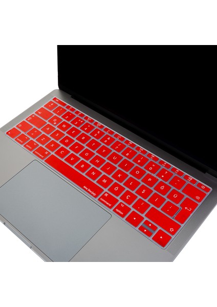 Laptop Macbook Pro Klavye Kılıf Türkçe Q Baskılı A1534 A1708 ile Uyumlu