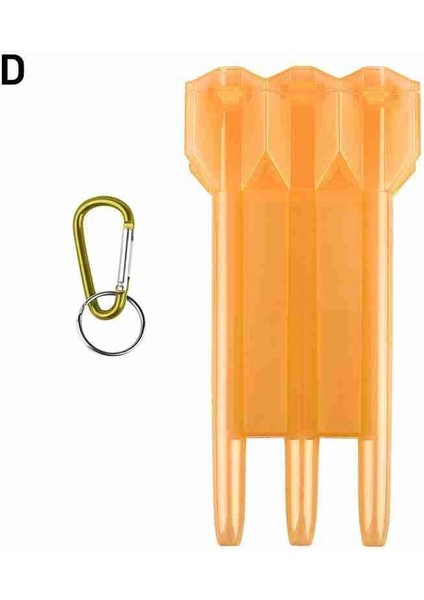 Turuncu Tarzı Taşınabilir Naylon Dart Taşıma Çantası Şeffaf Plastik Çoğu Dart Için Uygun Yükseltme Tarzı Plastik Saklama Kutusu Dart Aksesuarları (Yurt Dışından)