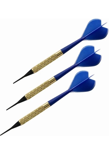 Mavi Stil 4 Renkli Elektronik Dart Uçuşları Kuyruk Profesyonel Güvenlik Dart Kapalı Oyun Aksesuarları (Yurt Dışından)