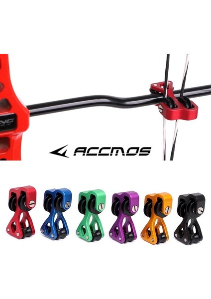 Yeşil Stil Alüminyum Alaşımlı Makaralı Kablo Slaytı "bar Yay Dize Bölücü Rulo Slayt Değiştirme Bowstring Ayırıcı Ok Kasnağı (Yurt Dışından) fiyatları