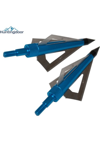 Gümüş Tarzı Owerful Avcılık Ok Uçları Keskin 3 Bıçak Paslanmaz Balıkçılık Ok Ipuçları Arbalet Yay Için Çelik Alüminyum Alaşım Broadheads (Yurt Dışından) fırsatları