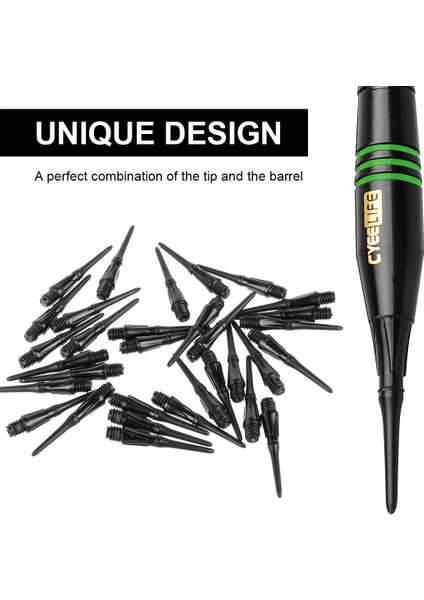 Gök Mavisi Tarzı Cyeelife 16G Yumuşak Dart Bakır Dart Namlu Elektronik Dart Bar Oyunları 30SOFT Dart Rengi (Yurt Dışından)