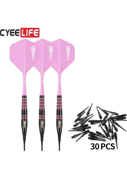 Gök Mavisi Tarzı Cyeelife 16G Yumuşak Dart Bakır Dart Namlu Elektronik Dart Bar Oyunları 30SOFT Dart Rengi (Yurt Dışından)