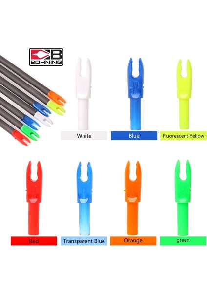 SARI-30PC Tarzı Adet Orijinal Ithal Plastik Ok Nock Id Ok Mili Okçuluk Ok Aksesuarları Için (Yurt Dışından) fiyatları