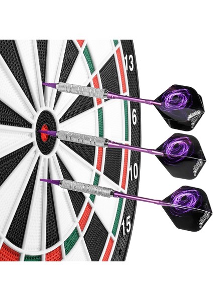 Bordo Tarzı Cyeelife G Profesyonel Dart Elektronik Dart Tahtası Için Yumuşak Uçlar Seti, Taşıma Çantalı Plastik Uçlu Dart ve Ekstra Uçuşlar (Yurt Dışından)