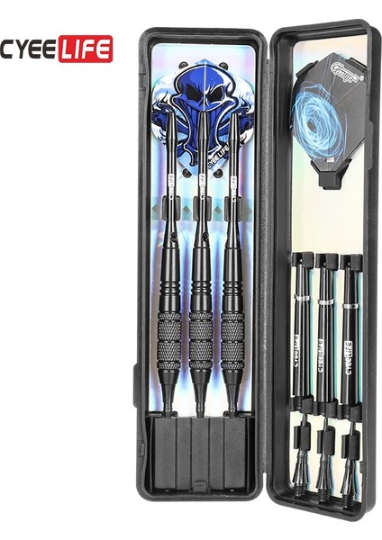 Kumral Tarzı Cyeelife Çoklu Stiller 14GGGG Profesyonel Elektronik Pirinç Yumuşak Uçlu Dart Dart Alüminyum Alaşımlı Şaftlı (Yurt Dışından)