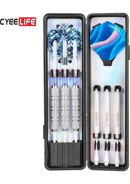 Kumral Tarzı Cyeelife Çoklu Stiller 14GGGG Profesyonel Elektronik Pirinç Yumuşak Uçlu Dart Dart Alüminyum Alaşımlı Şaftlı (Yurt Dışından)