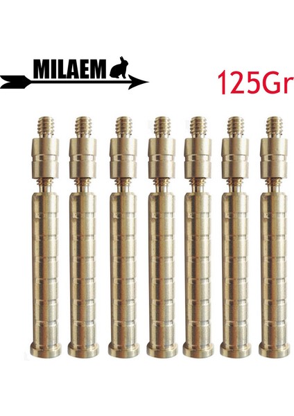 125GR Tarzı Okçuluk Bakır Bağlantı Bakır Denge Ağırlığı Vida Dişi Ekleme Fit Id Ok Mili Avcılık Ok Aksesuarları (Yurt Dışından) fiyatları