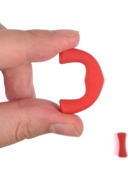 Siyah Stil 1 Paket Okçuluk Bowstring Parmak Koruyucular Parmak Koruyucular Atış Uygulaması Parmak Koruyucu Kolay Kurulum Zekası (Yurt Dışından)