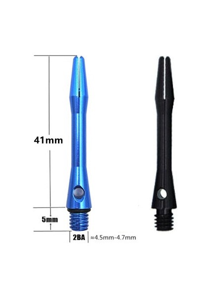 41MM Miller 6 Adet Stil Fox Gülen Alüminyum Dart Milleri ve Dart Uçuşları Seti Dardos Tüy Yaprakları Dart Tahtası Oyunları Için Dart Aksesuarları Seti (Yurt Dışından)