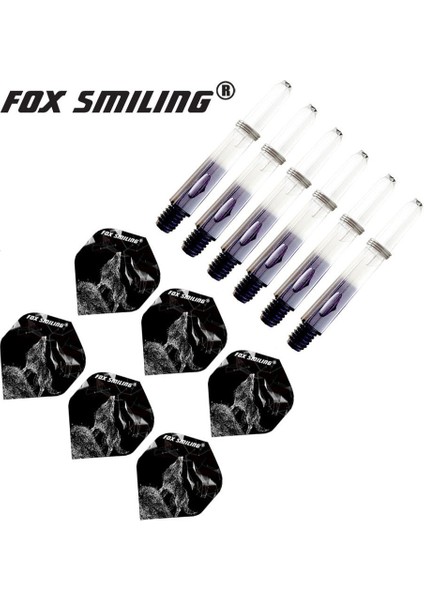Turuncu Tarzı Fox Gülen 2ba Naylon Dart Milleri Dart Uçuşları Dardos Tüy Yaprakları Seti Renkli Dart Aksesuarları Dart Tahtası Oyunları (Yurt Dışından)