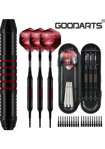 REDSHORT33168003BH2 Stili Goodartoft Ucu Dart 18G Profesyonel Dart Seti Alüminyum Mil Seti Elektronik Dart Tahtası Dart Kılıfı Kapalı Oyun (Yurt Dışından)