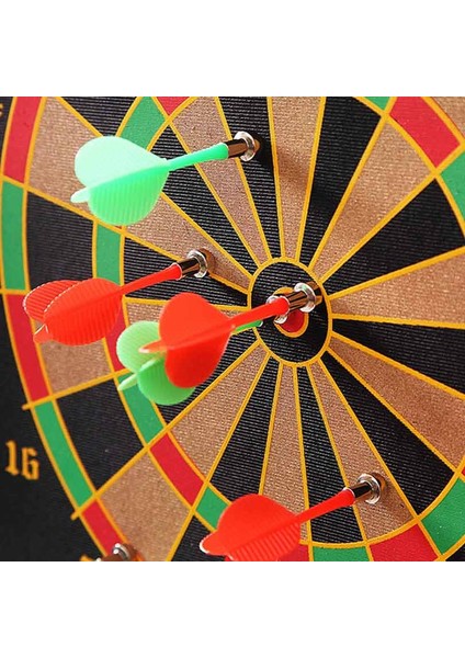 17 Inç Tarzı Manyetik Dart Tahtası Seti Çift Taraflı Akın Dart Profesyonel Oyun Oyuncak Çocuk Kapalı Güvenlik Hedef Plakası Eğlenceli Bulmaca Hediye (Yurt Dışından)