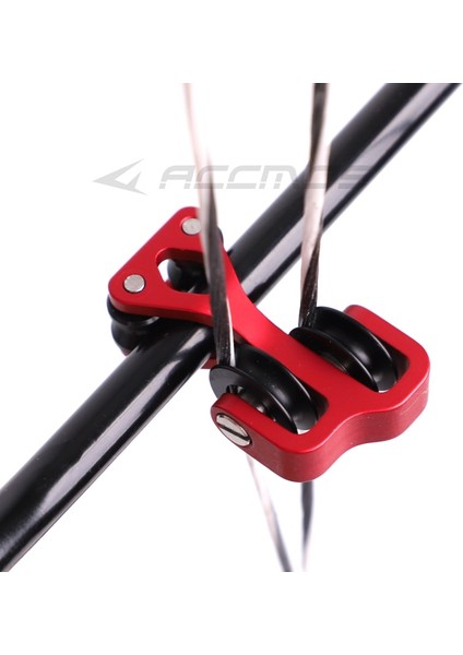 Mor Tarzı Alüminyum Alaşımlı Okçuluk Avcılık Makaralı Kayma Yay Dize Ayırıcı Kasnak Kablo Kaydırağı Çekim Için Bileşik Yay Dize Bölücü (Yurt Dışından) indirimleri