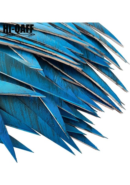 Floresan Pembe Tarzı Hi-Q 4 Inç Avcılık Ok Tüyleri Kalkan Kesim Fletches Mürekkep Boyama Türkiye Tüyleri Fletching Okçuluk Aksesuarları (Yurt Dışından) fırsatları