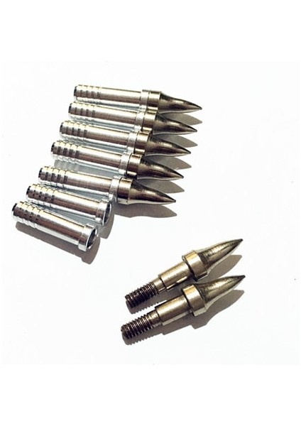 Simli Tarzı Ok Dişli Hedef Ok Noktaları + 6mm Alüminyum Ok Fiberglas Canbon Ok Avcılık Okçuluk Için Ekleme (Yurt Dışından)