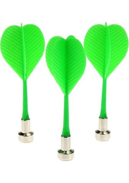 Yeşil Stil 3 Adetlot 4 Renk Bullseye Hedef Oyunu Iki Taraflı Manyetik Tahta Için Plastik Dart Kanadı Manyetik Dart (Yurt Dışından)