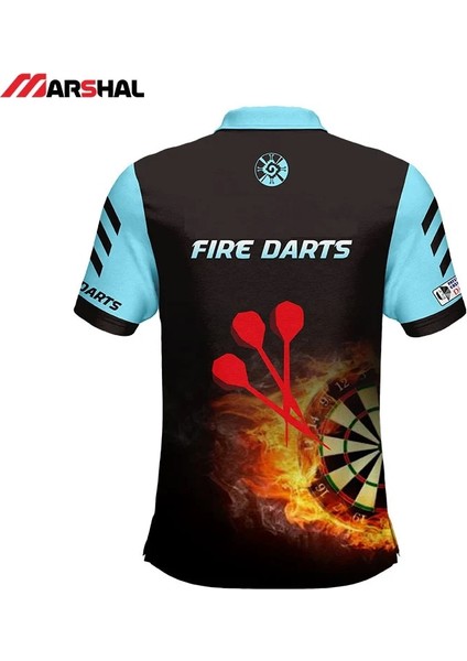 Xl... Özelleştirme Stili Süblimasyon Baskı Fabrikası ile Özel Erkek Atış Gömleği Özel Dart Erkek T Shirt Oem Üretici Tasarımı (Yurt Dışından)