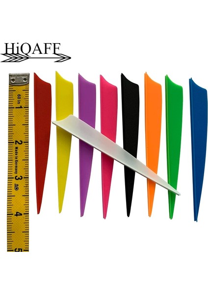 Kırmızı Stil Hi-Q Avcılık Okçuluk LED Kesim Okçuluk Tüyleri Fletching Kauçuk Kanatlı Ok Dıy Okçuluk Aksesuarları (Yurt Dışından)