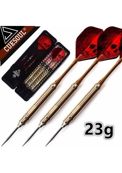 23G Tarzı Cuesoul G 25G 27G Kırmızı Dart Uçuşları ile Profesyonel Çelik Ucu Dart Iğnesi (Yurt Dışından)