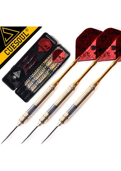 23G Tarzı Cuesoul G 25G 27G Kırmızı Dart Uçuşları ile Profesyonel Çelik Ucu Dart Iğnesi (Yurt Dışından)