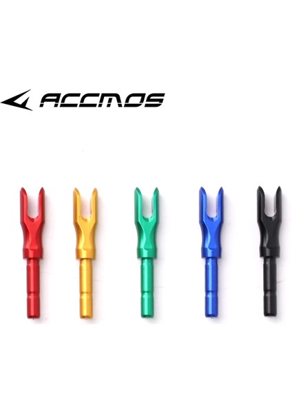 10 Adet Altın Id3.2 Stili Okçuluk Alüminyum Alaşımlı Ekleme Ok Nock Pin Nock Fit Ok Mili Bileşik Olimpik Çekim Aksesuarları (Yurt Dışından) modelleri