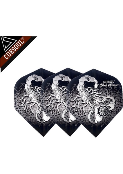 Erik Tarzı 3 Adet Dart Uçuşları Kanat Tüy Kuyruk Cuesoul (4 Tip Mevcut) (Yurt Dışından)