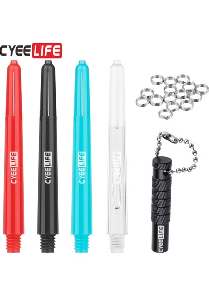 Açık Gri Tarzı Cyeelife Dart Şaftı Dart Eşleşen Dartlı Uçuşlar Sapları Alet Aksesuarları Birçok (Yurt Dışından)