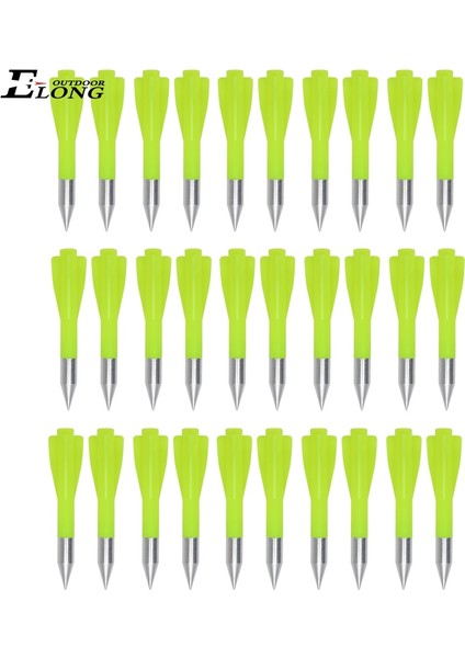 20 Adet Kırmızı Stil Alüminyum Uçlar Cıvata Okçuluk Ok 2.9 "uzunluk Broadheads Flecha Lb Tabanca Tatar Yayı Doğru Redfluorescent Green Için (Yurt Dışından) indirimleri