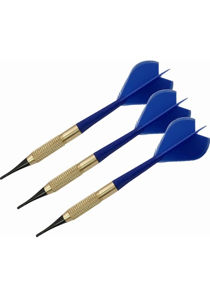 3 Adet 14G Mavi Stil Cavalier Profesyonel Dart 9gg Yumuşak Dart Elektronik Yumuşak Uçlu Dardos Profesyonel Dart Tahtası Oyunu Için (Yurt Dışından)