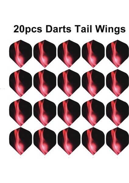 20 Adet Redji Kanadı C2 Stili Et 18GGG Profesyonel Elektronik Yumuşak Uçlu Dart Dart Kutulu Dart Dart Uçuşları Siyah Dart Mili Gyh (Yurt Dışından)