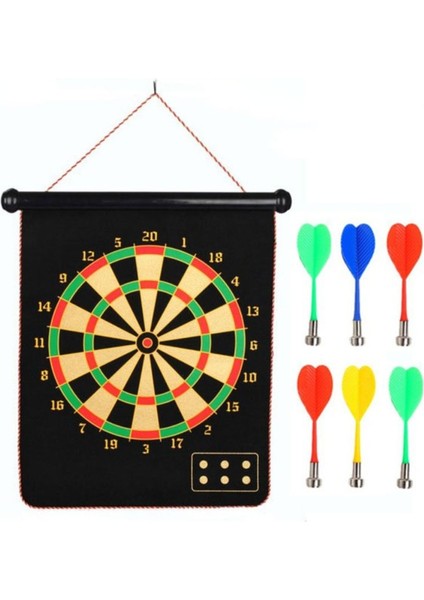12 Inç Tarzı Inç Manyetik Dart Tahtası Dart Takım Çift Taraflı Akın Dart Tahtaları Dart Güvenlik Plakası Dart Güvenlik Boş Zaman Oyunu (Yurt Dışından)