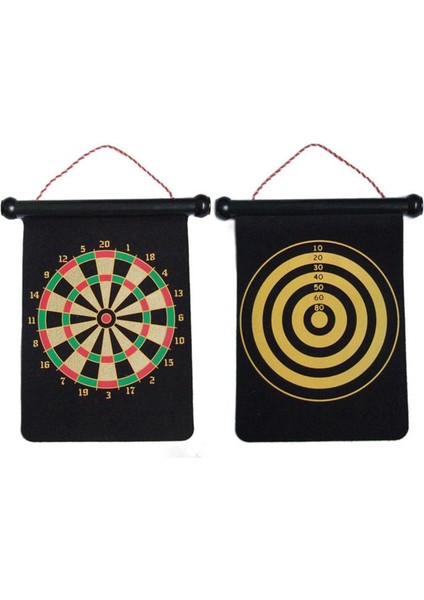 12 Inç Tarzı Inç Manyetik Dart Tahtası Dart Takım Çift Taraflı Akın Dart Tahtaları Dart Güvenlik Plakası Dart Güvenlik Boş Zaman Oyunu (Yurt Dışından)