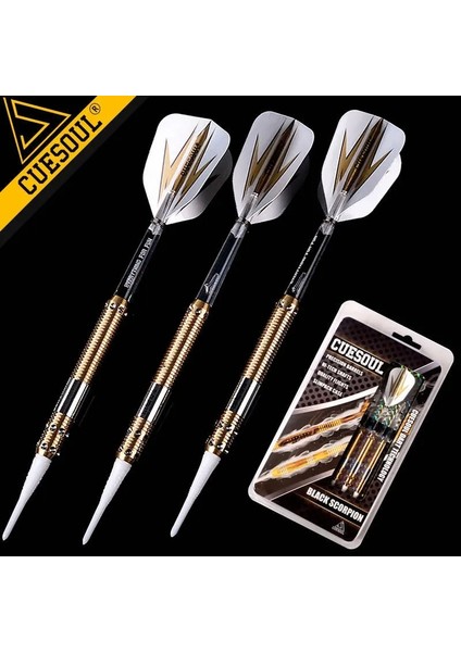2c Tarzı 15CM 18G Cuesoul Profesyonel Dart Yumuşak Uçlu Dart Elektronik Dart, Pirinç Namlulu ve Li Naylon Dart Milleri (Yurt Dışından)