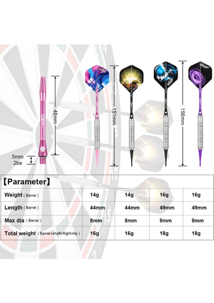 Bordo Tarzı Cyeelife Profesyonel Dart G Kapalı Yumuşak Dart Için Güvenli Yumuşak Dart Dart Tahtası Oyunları Elektronik Ipucu Profesyonel (Yurt Dışından)
