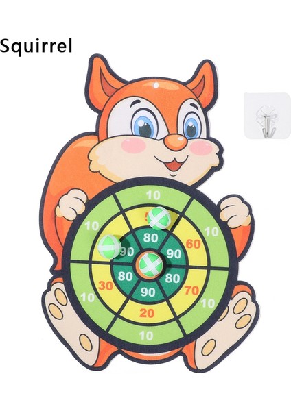 Sincap Tarzı 2021 Yeni Çocuk Karikatür Hayvan Dart Tahtası Sevimli Fil Hedef Dart Doğruluk Hassas Hedef Spor Eğlence Aksesuarları (Yurt Dışından)