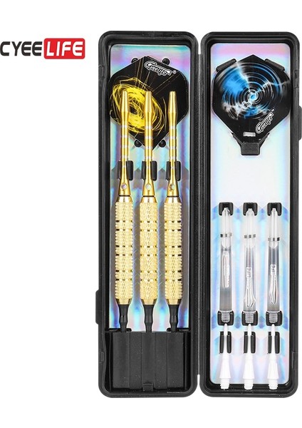 17G Tarzı Cyeelife Darteces Gdarts Elektronik Dart Için Plastik Uç Seti Çoklu Stiller ile Pirinç Dart (Yurt Dışından)