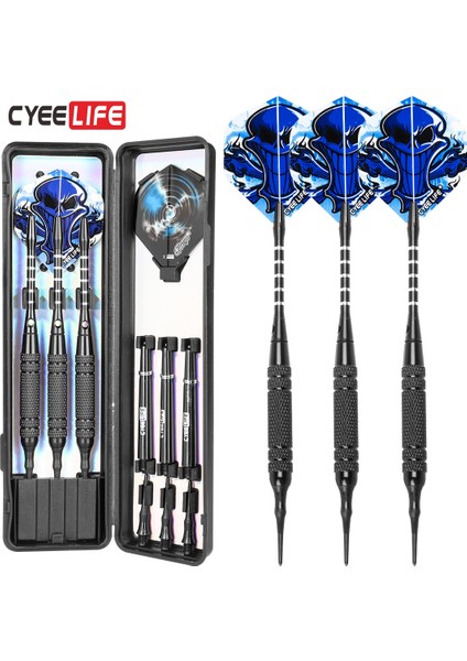 17G Tarzı Cyeelife Darteces Gdarts Elektronik Dart Için Plastik Uç Seti Çoklu Stiller ile Pirinç Dart (Yurt Dışından)