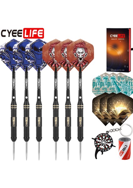 Açık Sarı Stil Dart Cyeelife 20GGG Pirinç Sert Profesyonel Rekabet Yüksek (Yurt Dışından)