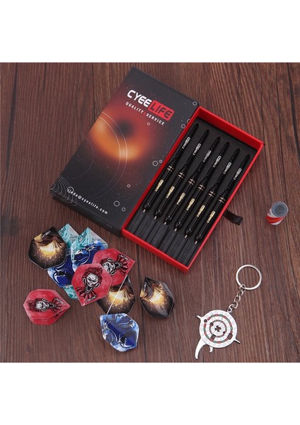 Açık Sarı Stil Dart Cyeelife 20GGG Pirinç Sert Profesyonel Rekabet Yüksek (Yurt Dışından)