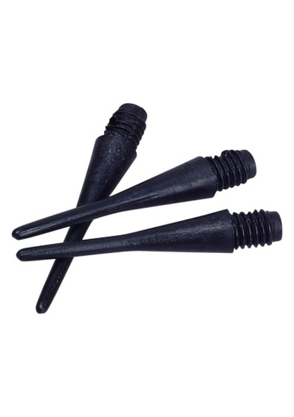Yarı Konik Siyah Stil Lot Güvenlik Ipliği Profesyonel Plastik Dart Uçları Yumuşak Iğne Elektronik Dart Yedek Yedek Parça Uzunluğu 2.8cm (Yurt Dışından) fırsatları