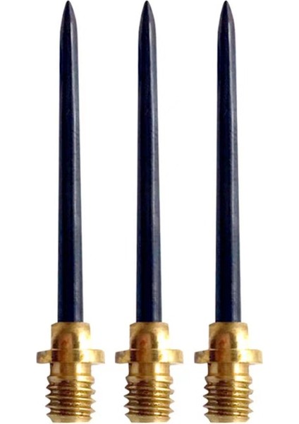 Altın-Siyah 3pcs Tarzı Yeni Tırmıklar Dartlar Çelik Uçlar Dönüştürme Ucu Dart Noktaları Uçlar Miller Gümüş Iğne Namlu Tungsten Çelik Iğne Ucu Dartlar (Yurt Dışından)