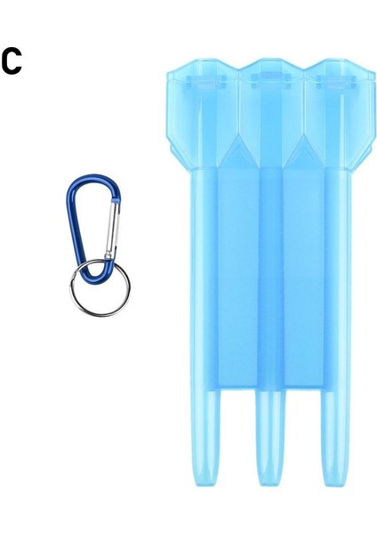 C Stili 1 Adet Dart Casewalletbag Plastik Dart Kutusu Ithal Dart Dart Şeffaf Kutu Taşınabilir Aksesuarlar Malzeme Depolama B7V5 (Yurt Dışından)