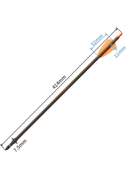 6 Adet Tarzı Toparchery Adet Taktik Avcılık Okları 15" Askeri Plastik Tatar Yayı Avcılık Küçük Cıvata Çelik Ok Okçuluk Aksesuarı (Yurt Dışından) modelleri