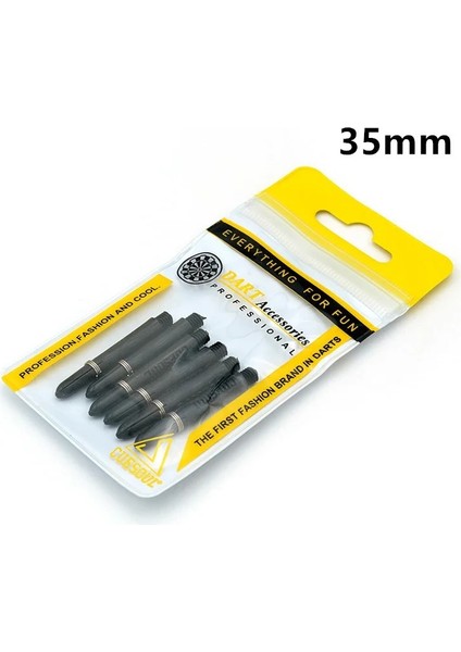 Siyah 35MM Tarzı Cuesoul mm Dart Milleri Nyloba Profesyonel Dart Için Dart Mili Plastik Dart Milleri Aksesuarlar Kırmızı (Yurt Dışından)