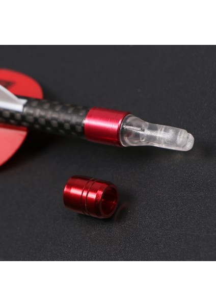 50 Adet Gümüş Tarzı Ok Mili Patlamaya Dayanıklı Halka Iç Çap ve Ok Millerinin Dış Çapını Korumak Için Kullanılan Kovan (Yurt Dışından)
