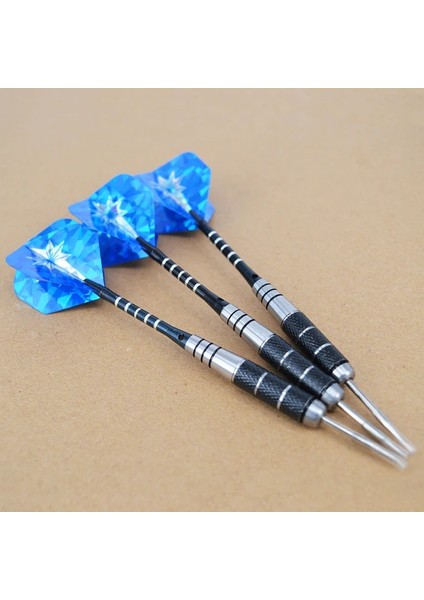 Chaoduo Shop No.2 Tarzı Et Outdoor Profesyonel Tungsten Çelik Iğne Ucu Dart 3 Dart Dart Uçuş Eğlence Mavi (Yurt Dışından)