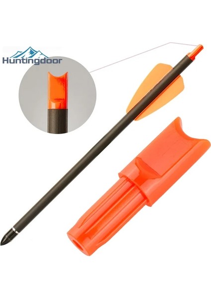 100 Adet Siyah Stil Pcs Menisküs Şekli Nocks Orangeblack Yarım Ay Arbalet Cıvataları Nock Ok Iç Şaft Od Avcılık Okçuluk Için (Yurt Dışından) fiyatları